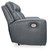 Mindanao - 2 Pc. - Power Reclining Sofa, Power Reclining Loveseat with Console - Steel