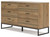 Deanlow - Six Drawer Dresser - Honey