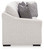 Koralynn - Laf Sofa with Corner Wedge - Stone