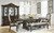 Maylee - 11 Pc. - Dining Extension Table, 4 Side Chairs, 2 Arm Chairs, Storage Bench, Buffet And Hutch - Dark Brown