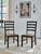 Wildenauer - Dining Room Side Chair (Set of 2) - Brown / Black