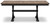 Wildenauer - Rectangular Dining Extension Table - Brown / Black