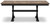 Wildenauer - Rectangular Dining Extension Table - Brown / Black