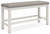 Robbinsdale - Dbl Counter Height Upholstered Dining Bench - Antique White