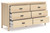 Cabinella - Six Drawer Dresser - Tan
