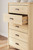 Cabinella - Five Drawer Chest - Tan
