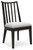 Galliden - Dining Upholstered Side Chair (Set of 2) - Black