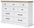 Ashbryn - Dresser - White / Natural