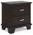 Covetown - Two Drawer Night Stand - Dark Brown