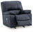 Leesworth - 3 Pc. - Power Reclining Sofa, Power Reclining Loveseat, Power Rocker Recliner - Ocean
