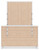 Binterglen - Dresser And Mirror - White