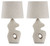 Chadrich - Paper Table Lamp (Set of 2) - Antique Beige