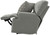 Renaldo - Power Recliner With Zero Gravity Recline - Stone