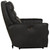 Bosa - Leather Power Reclining Loveseat - Charcoal