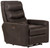 Bosa - Leather Power Recliner - Charcoal