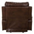 Ceretti - Power Wall Hugger Recliner - Brown Top Grain Italian Leather Match