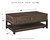 Johurst Grayish Brown Lift Top Cocktail Table