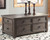 Wyndahl Rustic Brown Lift Top Cocktail Table