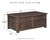 Wyndahl Rustic Brown Lift Top Cocktail Table