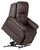 Haywood - Power Headrest Power Lift Lay Flat Recliner With Heat & Massage - Chocolate