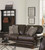 Roberto - Leather Loveseat - Cocoa