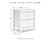 Hallityn - Two Drawer Night Stand - White