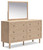 Cielden - Dresser And Mirror - Two-Tone