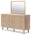 Cielden - Dresser And Mirror - Two-Tone
