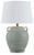 Shawburg - Terracotta Table Lamp - Antique Green