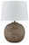 Neavesboro - Metal Table Lamp - Antique Brown / White