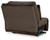 Top Tier - Raf Zero Wall Recliner - Chocolate