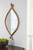 Bartner - Accent Mirror - Antique Gold Finish