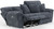 Paxon - Deep Seat Power Reclining Sofa With Power Adjustable Headrest - Smoke