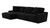 Comfrey - RSF Sofa - Black