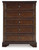 Trellington - Five Drawer Chest - Brown
