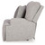 Acklen Place - Raf Zero Wall Power Recliner - Pewter