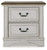 Blendon - Two Drawer Night Stand - Two-tone
