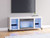 Brollevi - TV Stand With Fireplace - White