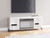 Brollevi - TV Stand With Fireplace - White