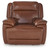 Healy Pier - Power Recliner / Adj Headrest - Chocolate