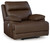 Vonryan - Power Recliner / Adj Headrest - Tobacco