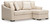 Lango - Queen Sofa Chaise Sleeper - Jute