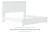 Bostwick Shoals - King Panel Headboard/Footboard - White