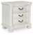 Montelaine - Three Drawer Night Stand - Antique White