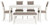 Erinberg - Dining Room Table Set (Set of 6) - Antique White