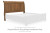 Feddinger - King/California King Sleigh Headboard - Medium Brown