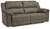 Laresview - 2 Seat Reclining Sofa - Fossil