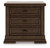 Taffenbrook - Three Drawer Night Stand - Medium Brown