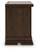 Taffenbrook - Three Drawer Night Stand - Medium Brown