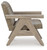 Cliff Trails - Rocking Lounge Chair - Beige